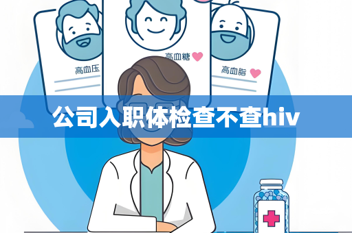 公司入职体检查不查hiv