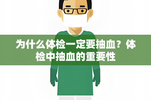 为什么体检一定要抽血？体检中抽血的重要性