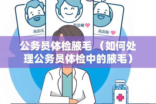 公务员体检腋毛 （如何处理公务员体检中的腋毛）